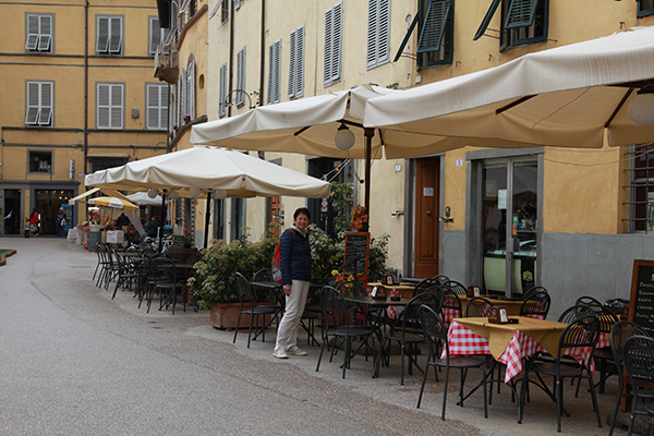 Piazza San Frediano in Lucca